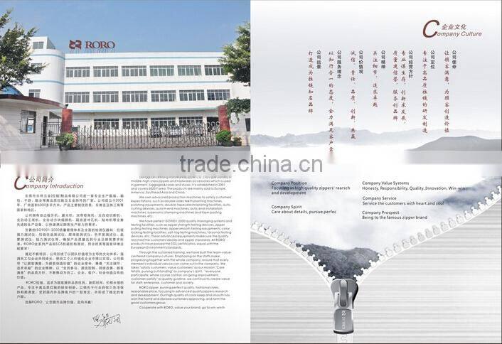 RORO151425 #10 white gold metal elephant nose single slider for bags