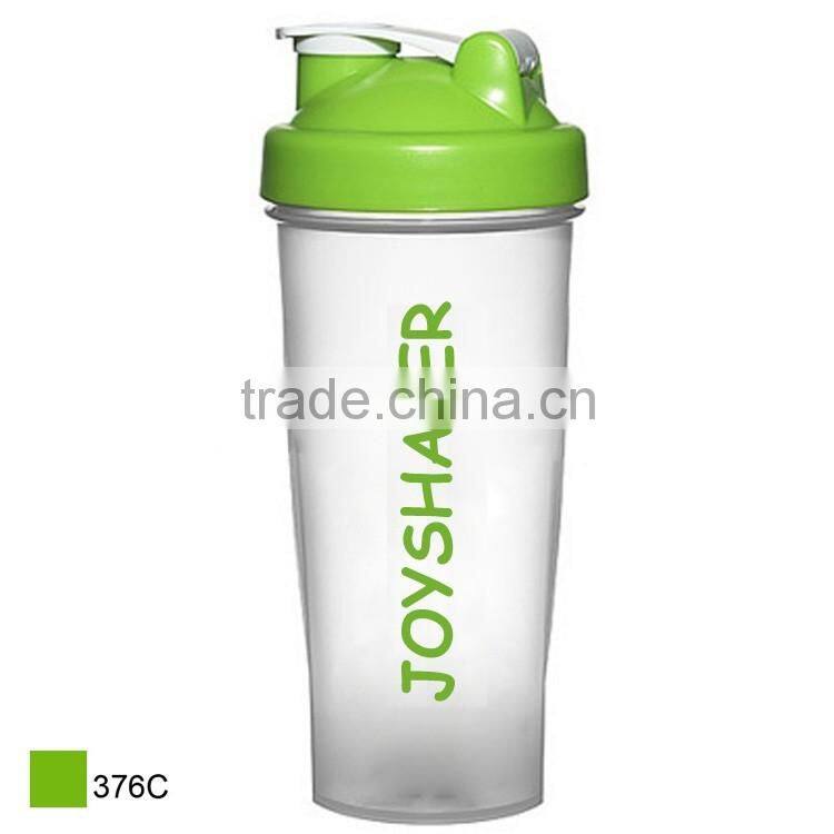 OEM Promotion Gift Plastic Drink Bottles 500ml, Joyshaker BPA Free S Shape Sport Bottle