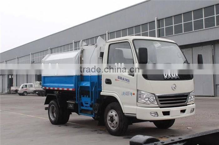 BEST PRICE 5cbm KAMA Garbage collection trucks FOR SALE