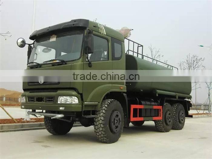 2015 best-selling China 6*6 water tank truck for sale