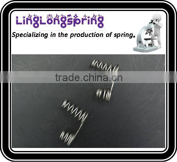 Nickel coated aaa battery spring