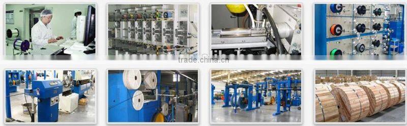 TPU Field Tactical Armored Fiber Optic Patch Cord DLC/UPC-LC/UPC Duplex SM 100M