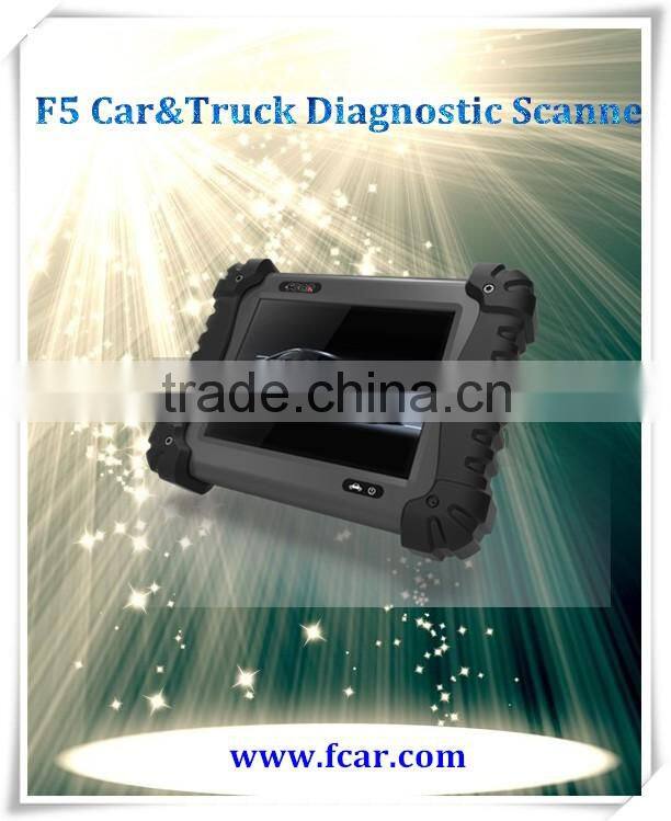 Fcar F5-G Scan diagnosis petrol cars & heavy duty update online truck diagnostic scanner 12v 24v