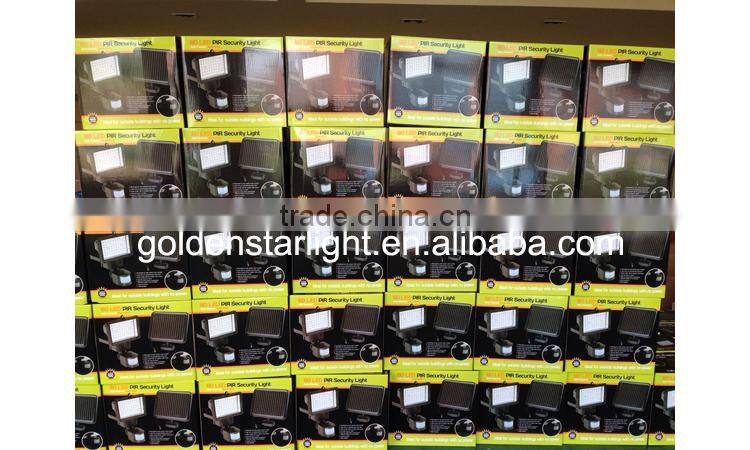 Whosale Factory 60 pcs Wall High Lumens Motion Sensor Led Solar Garden Light