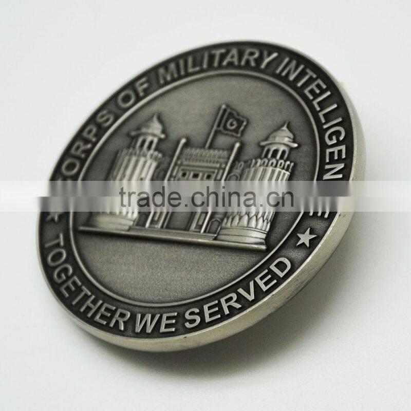 High quality custom antique nickel souvenir coin with eagle