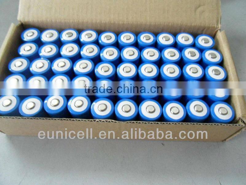rechargeable 16340 3.7v 16340 li-ion lithium battery 400mah
