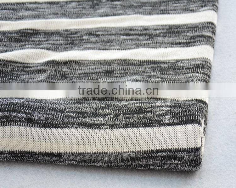 Jiufan Textile Yarn Dyed Hacci Knitted Span Fabric For Clothing with Good Qty