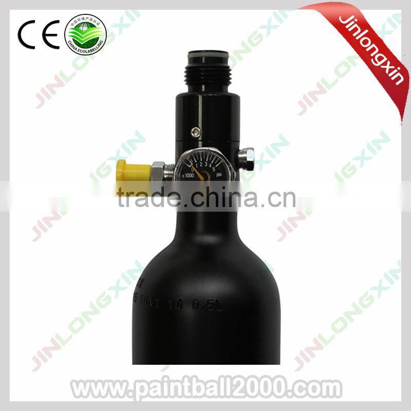 0.5L Paintball Compressed Air Cylinder with 3000 Psi Regulator