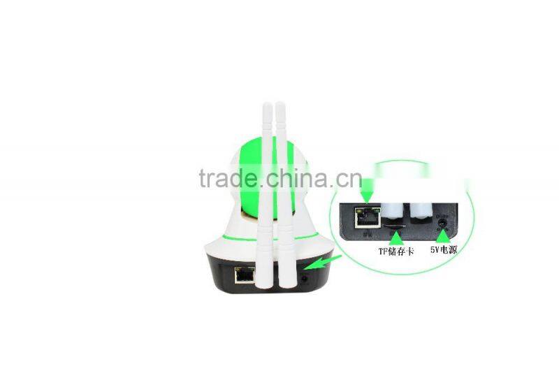 Wireless Pan/Tilt WIFI Audio Webcam Iphone Android CCTV IP Camera