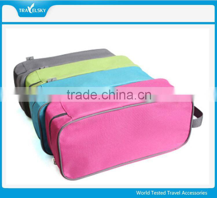 Zipper Fabric Travel Shoe Bag