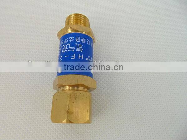 Oxyhydrogen flashback arrestor