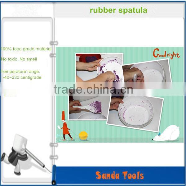 Color great quality and all-in-One baking tools silicone spatula