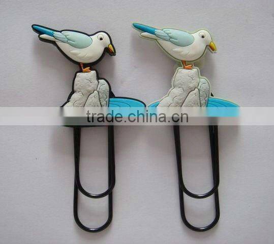 custom cheap cartoon plastic bookmark