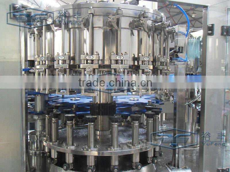 Beer filling production line for glass bottle