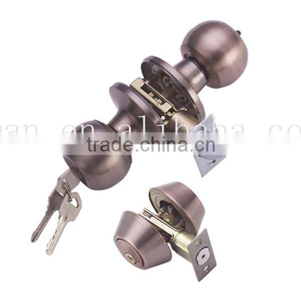 High Quality Metal Knob Combo Door Lock(CDL-607+101)