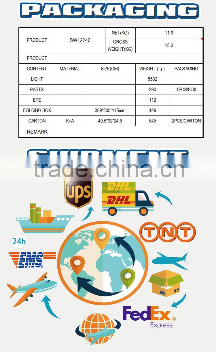 Factory Supplier Super bright DC9-32V IP68 round 10inch 225w led work light
