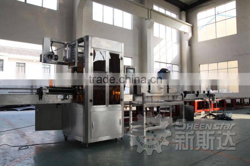 Full Automatic water bottle sleeve labeling machine