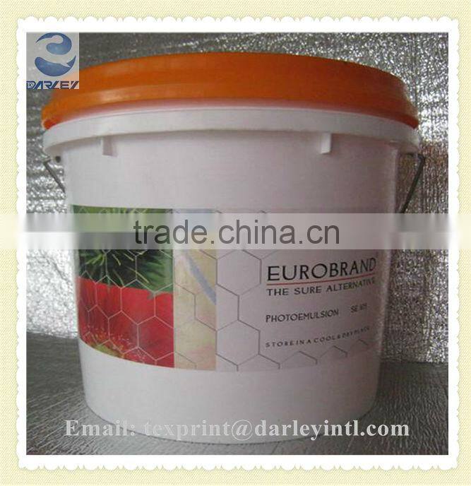 Flat printing photo emulsion