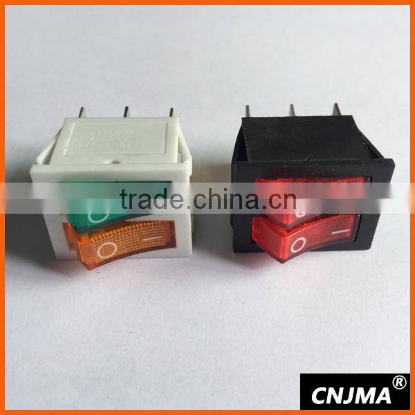 KCD11 Water dispenser indicator light double switch