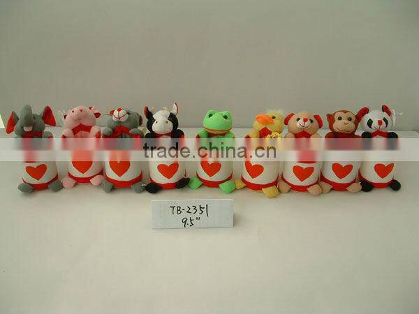 24cm fashion customized stuffed & plush toy animal horse