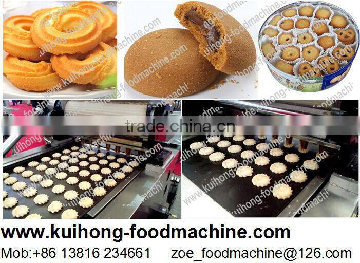 PLC Cookies making machine/semi-automatic cookies machine