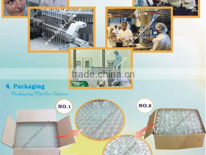 High quality amber glass ampoules for mesotherapy