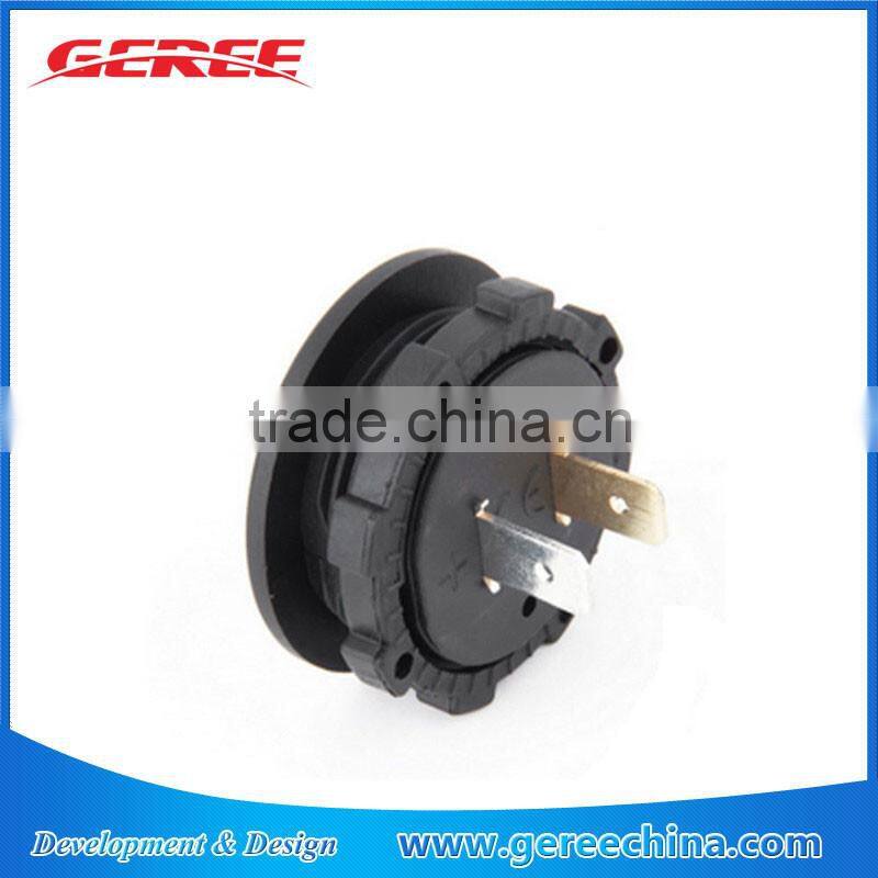 DC 12V Red LED Digital Voltmeter Waterproof for Boat Marine Vehicle Motorcycle Truck ATV UTV Car Camper Caravan