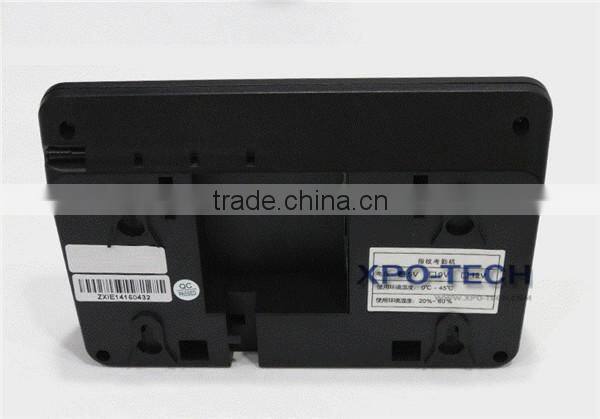 4.3 Inch Touch Screen Portable Fingerprint Time Attendance