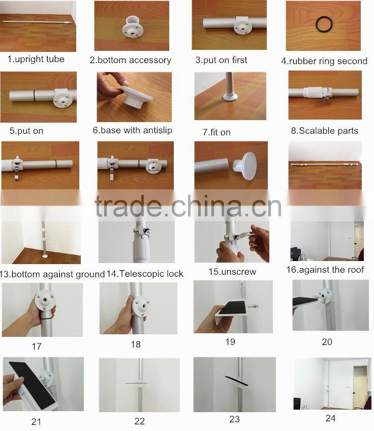 huohua multi-function easy assembly shoe store using wire shoe rack