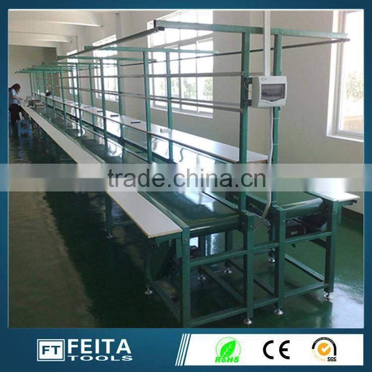 Aluminum Type Speed Adjustable Inclined Movable Conveyor System