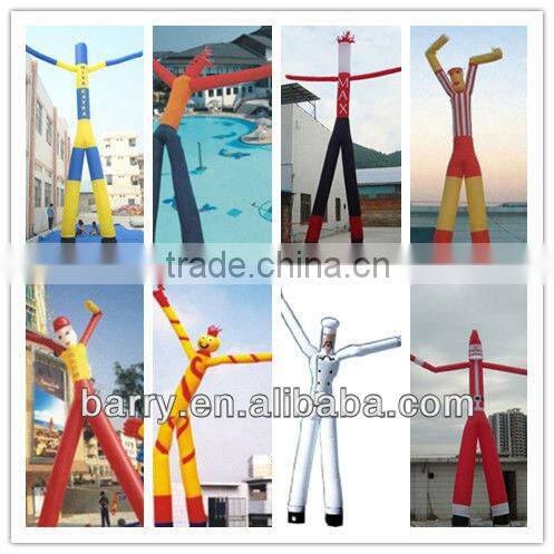 2013CE approved new material large uninhibited manner inflatable dance star