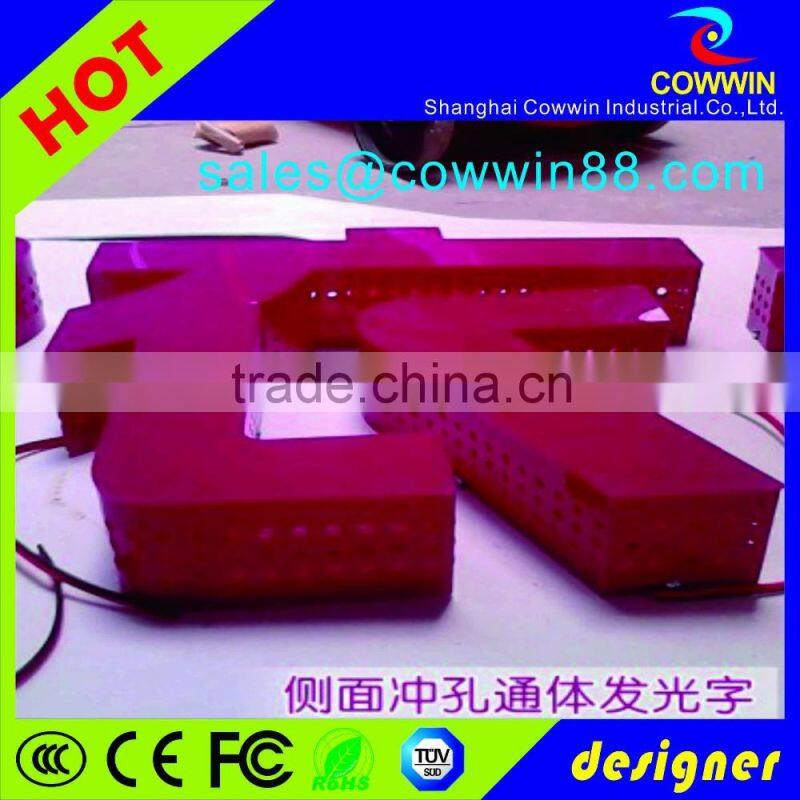 acrylic fashion letter p pendant jewelry Outdoor/Indoor /3d acrylic lettering for sale