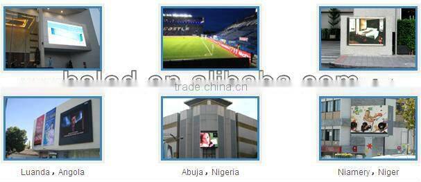 High quality rental LED sign high way moving standing led displays