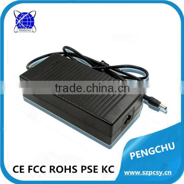 LED display 12v 12a ac dc power adapter 150w with CE ROHS FCC CB