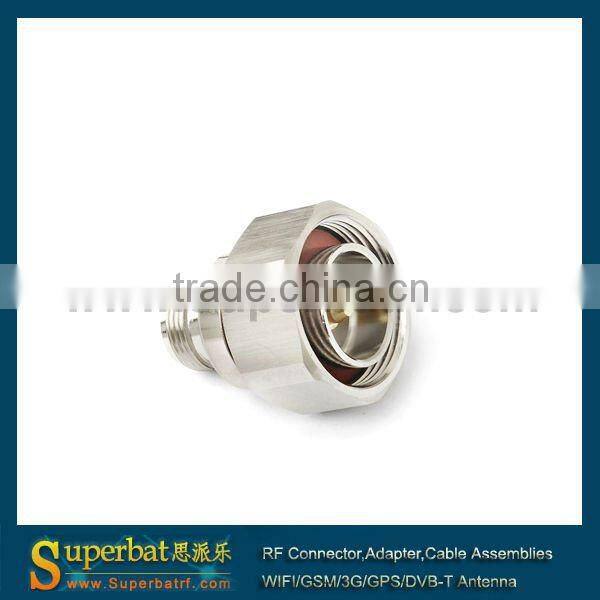 N-7/16 DIN adapter N Jack to 7/16 DIN Plug straight radio antenna adapter