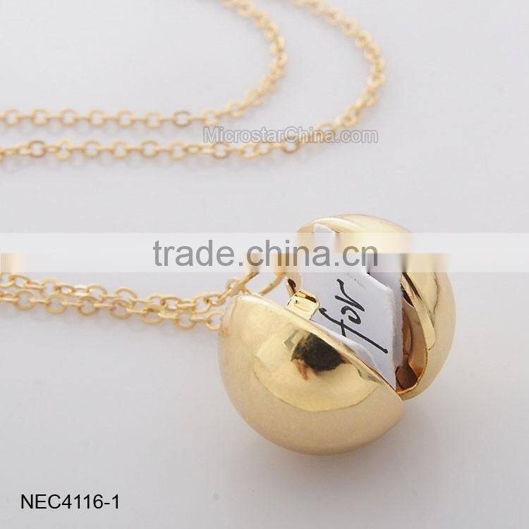 Heart Wish Charm Dandelion Necklace