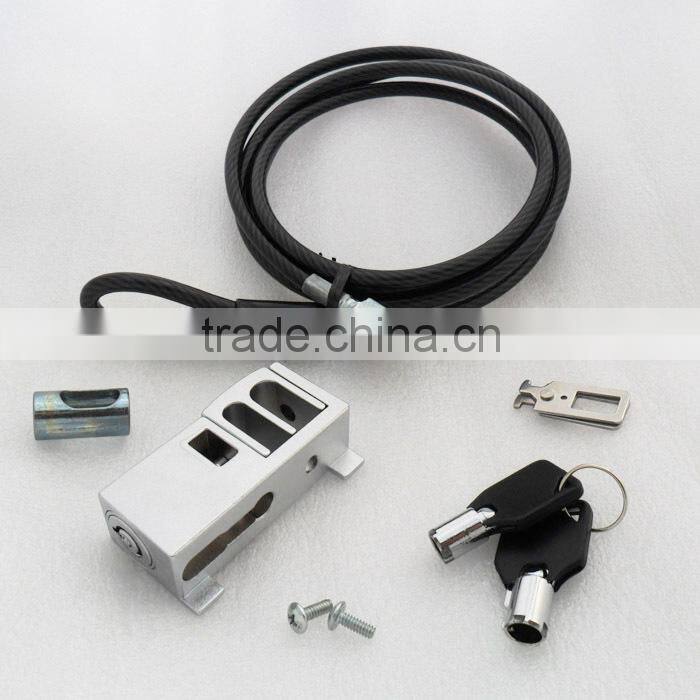 Desktop lock CPU lock PC Computer monitor LCD mouse keyboard security cable Lock Kit