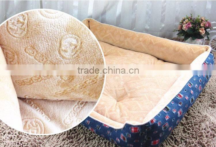 Retrospective jean waterproof pet mat