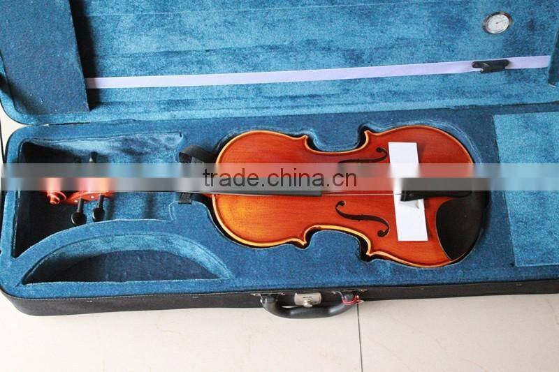 (FV-10E) natural flame violin handmade violin