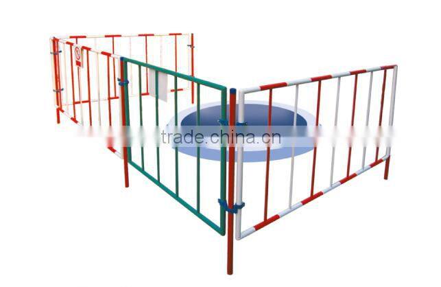 4 Way Attachable Retractable Belt Crowd Control Barrier Security Cordon