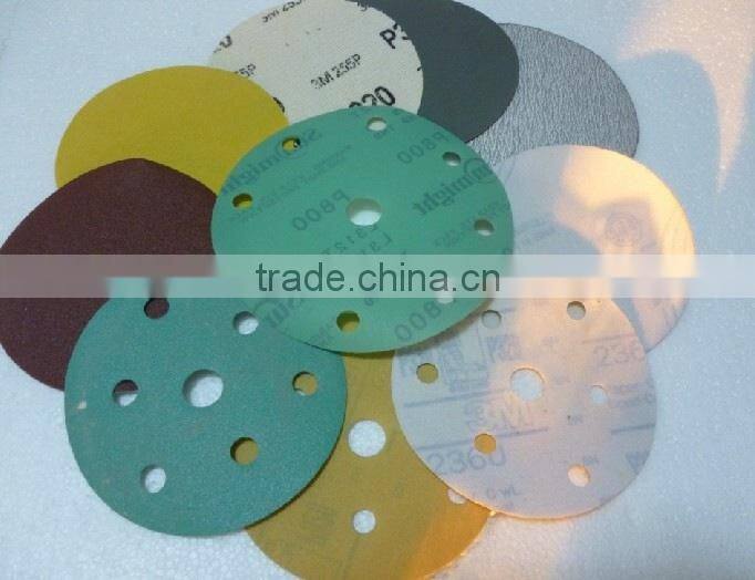 film backing abrasive round sanding disc