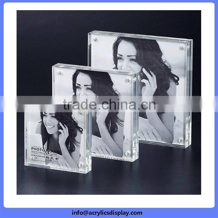 China supplier high grade highly transparent acrylic frame