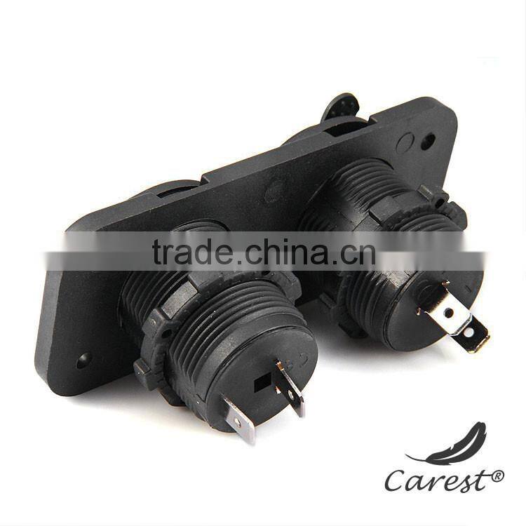 Car Cigarette Lighter Socket Splitter Charger Power Adapter