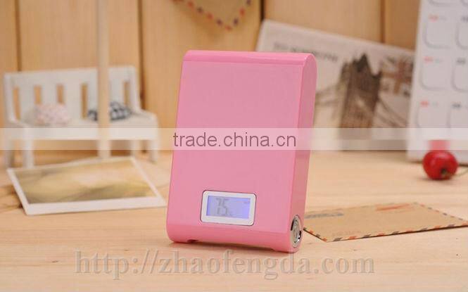 High Capacity 12,000 mA slim portable power bank charger