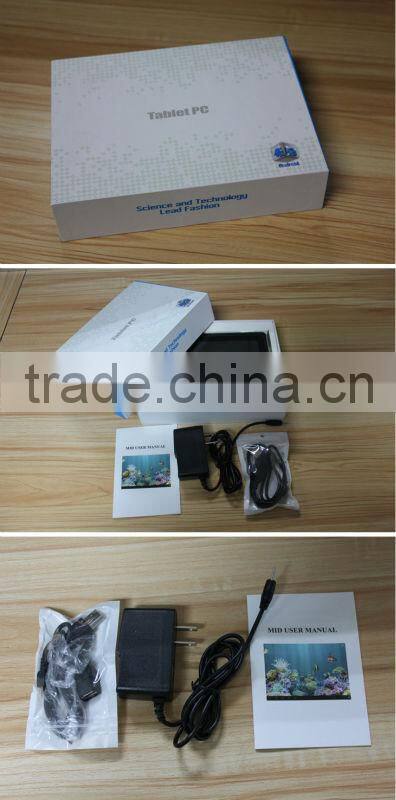 2013 Newest Styles tablet pc allwinner a10 With Quad-Core,Extra 3G
