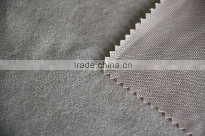 100%polyester plain aloba sofa fabric warp kintting from factory