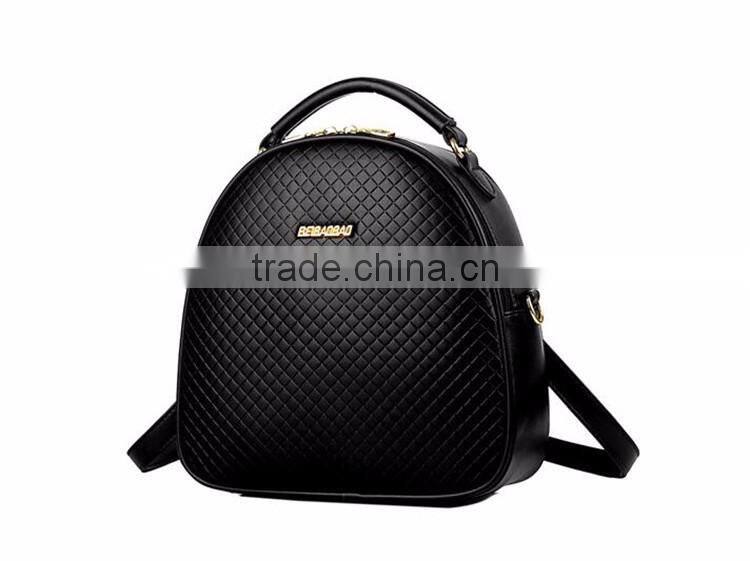 High Quality Colorful Travel Bags Fashion Waterproof PU leather backpack For girls Lady