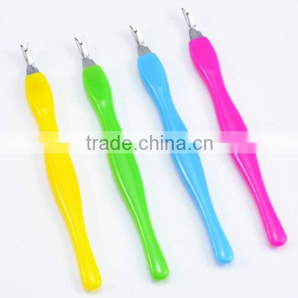 New Stainless Steel Nail Cuticle Pusher
