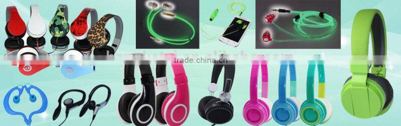 Most magic light earhook earphone for kids