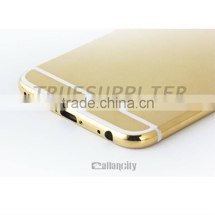 New design for Samsung gold color middle plate back housing for samsung galaxy s4 for samsung galaxy s4 gold bezel front housing